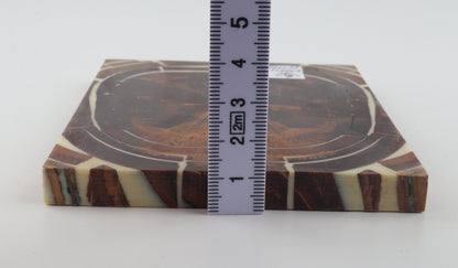 Stabilized mammoth ivory scales
