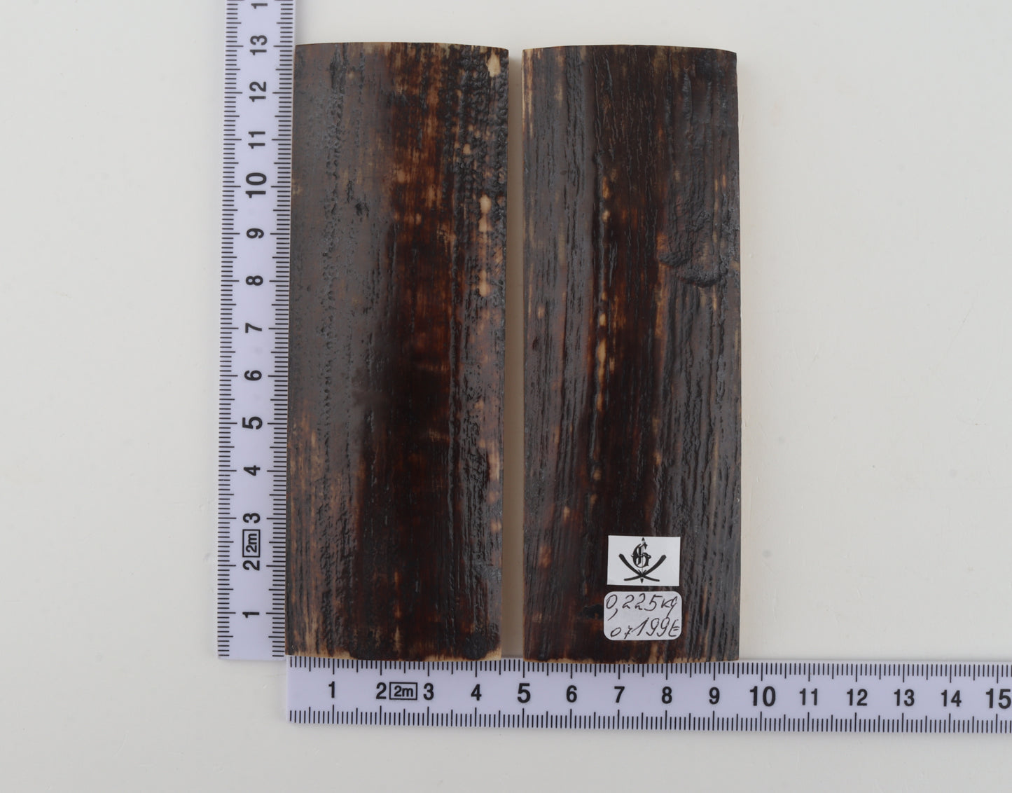Natural mammoth bark scales