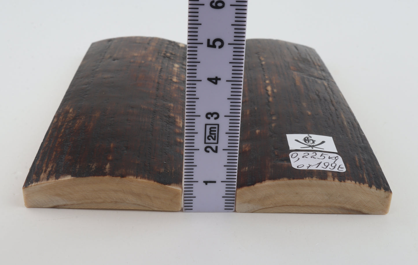 Natural mammoth bark scales