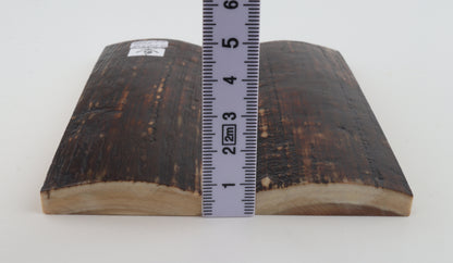 Natural mammoth bark scales