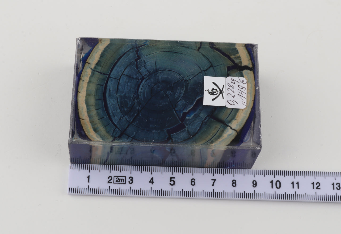 Stabilized mammoth ivory block