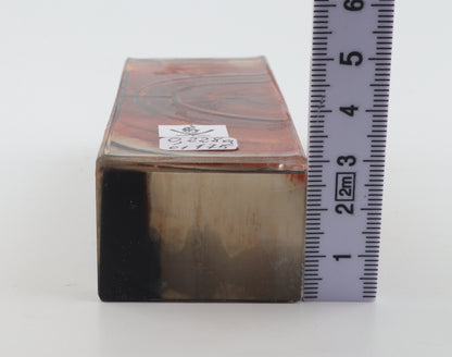 Stabilised mammoth ivory block