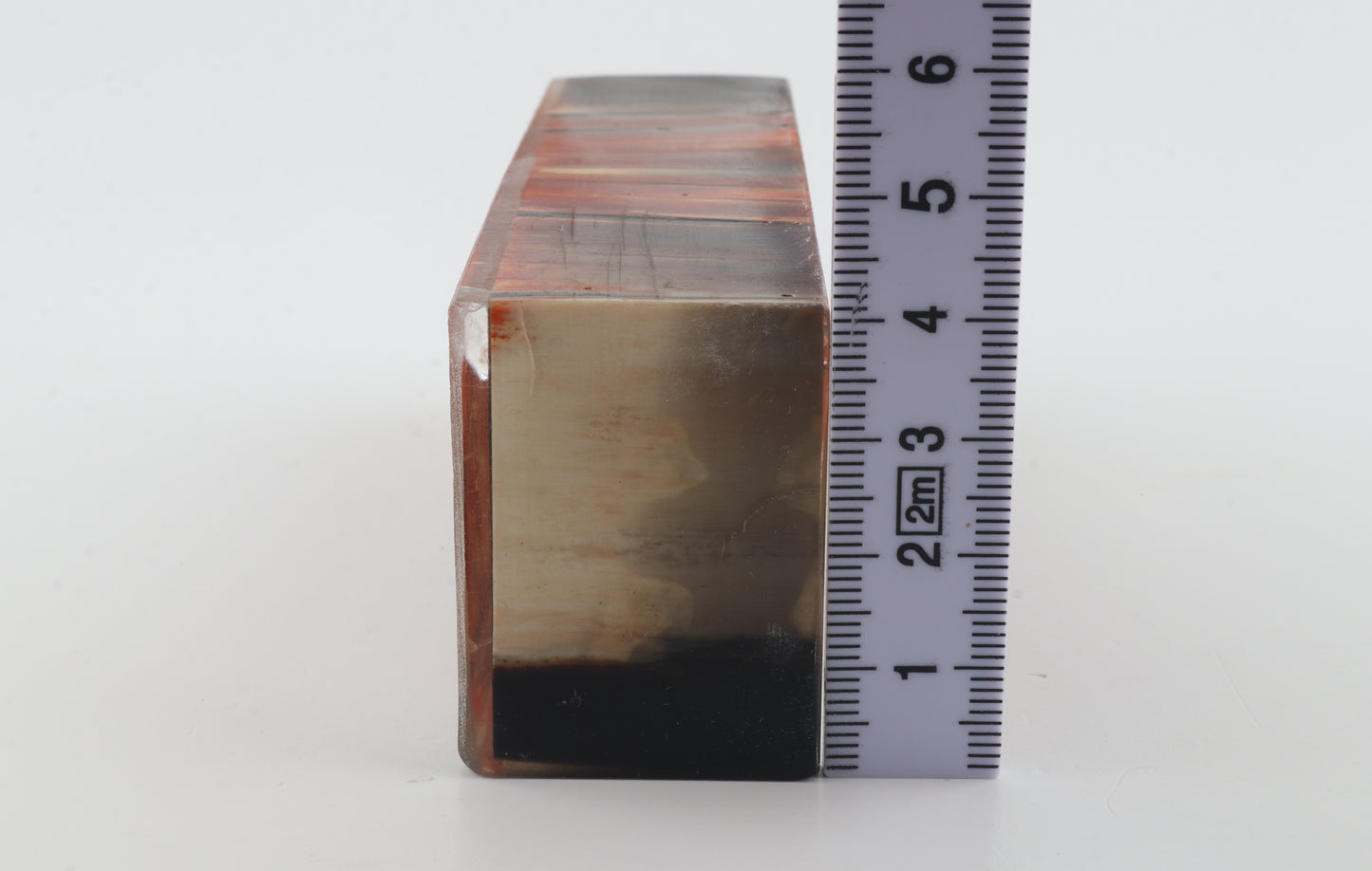 Stabilised mammoth ivory block