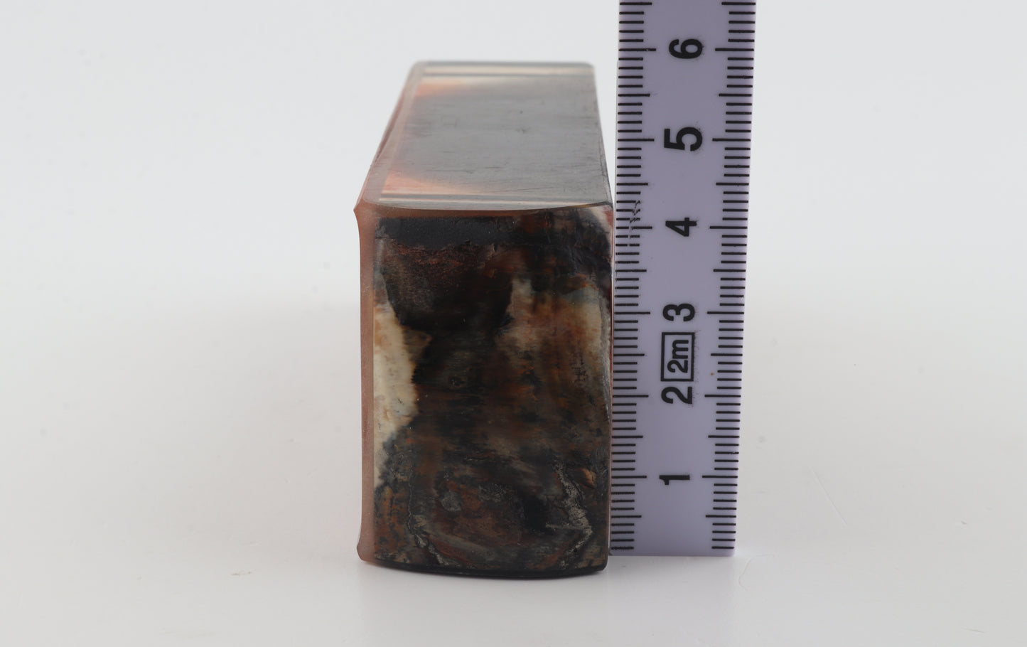 Stabilised mammoth ivory block