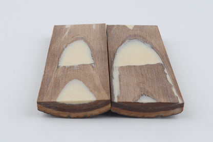 Stabilized mammoth bark scales