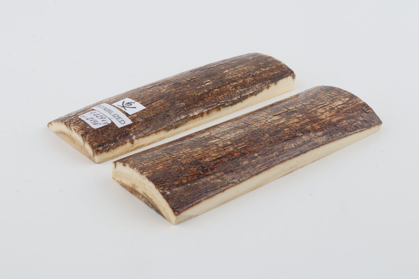 Stabilized mammoth bark scales