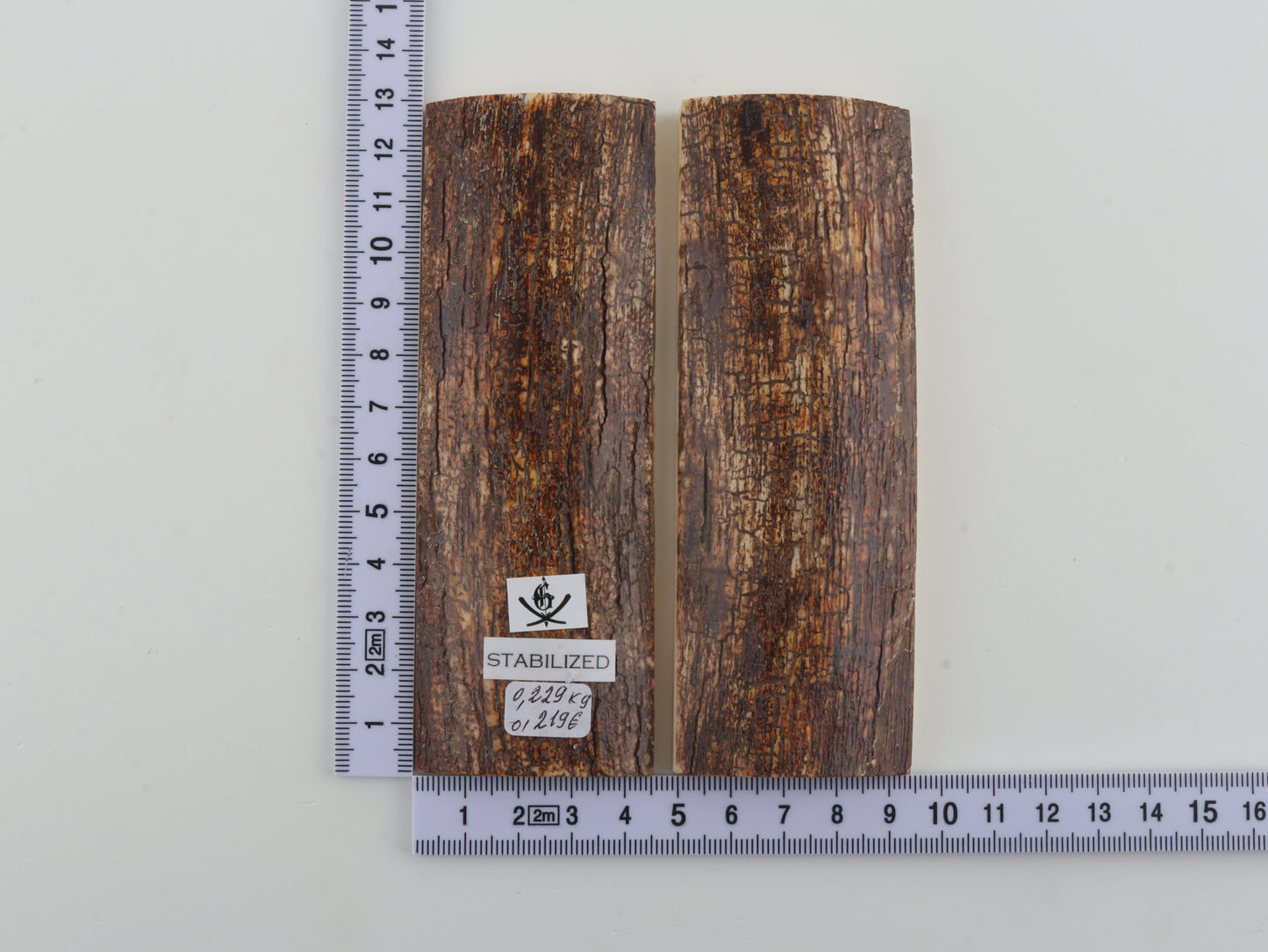 Stabilized mammoth bark scales