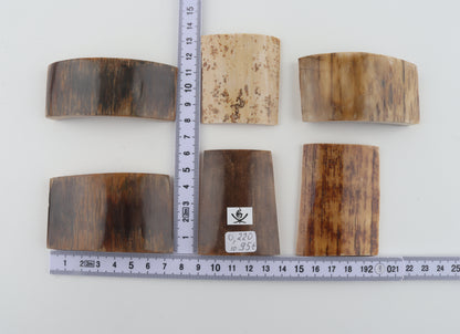 Natural mammoth bark pieces