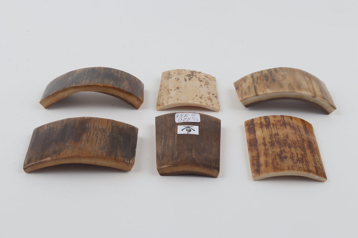 Natural mammoth bark pieces
