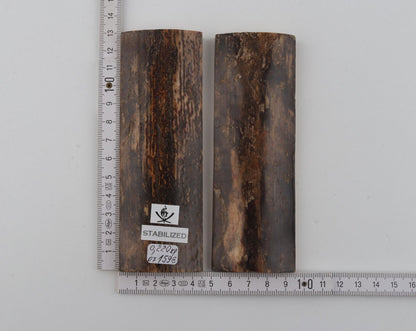 Stabilized mammoth bark scales