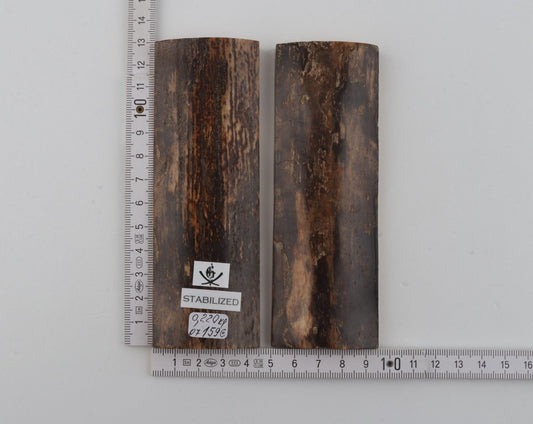 Stabilized mammoth bark scales