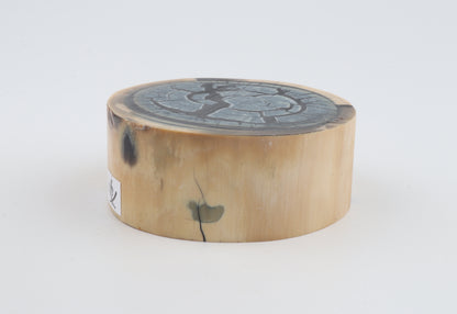 Stabilized mammoth ivory block
