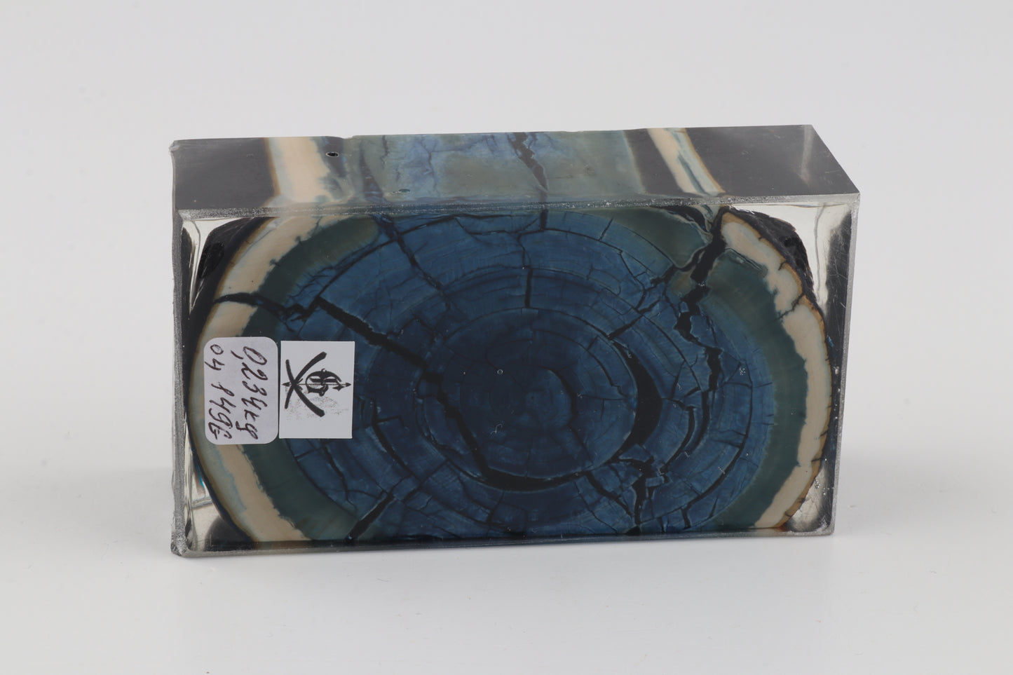 Stabilized mammoth ivory block