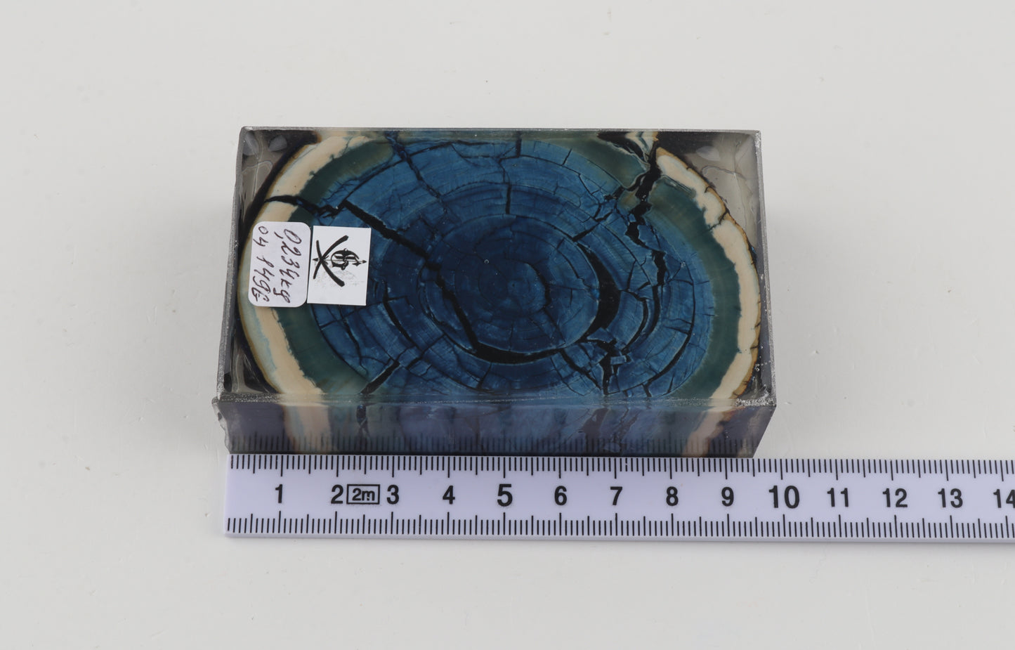 Stabilized mammoth ivory block