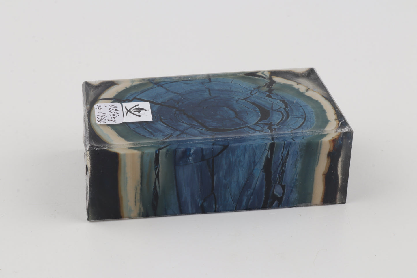 Stabilized mammoth ivory block