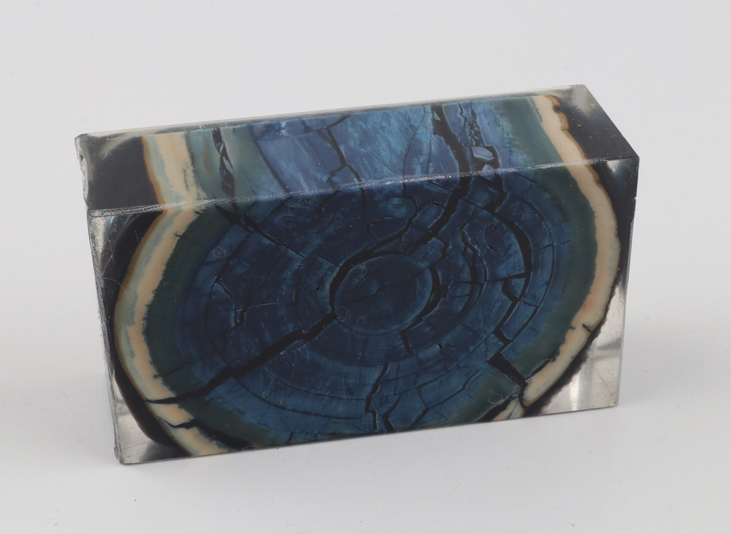 Stabilized mammoth ivory block