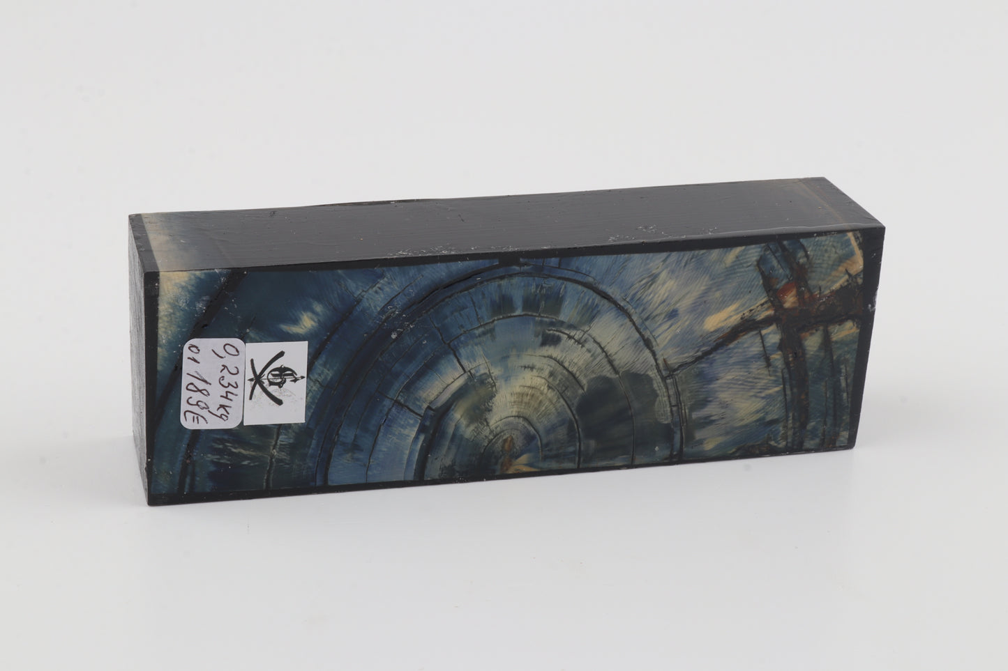 Stabilized mammoth ivory block