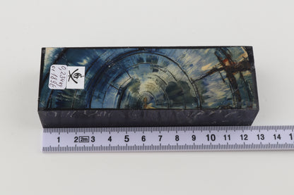 Stabilized mammoth ivory block