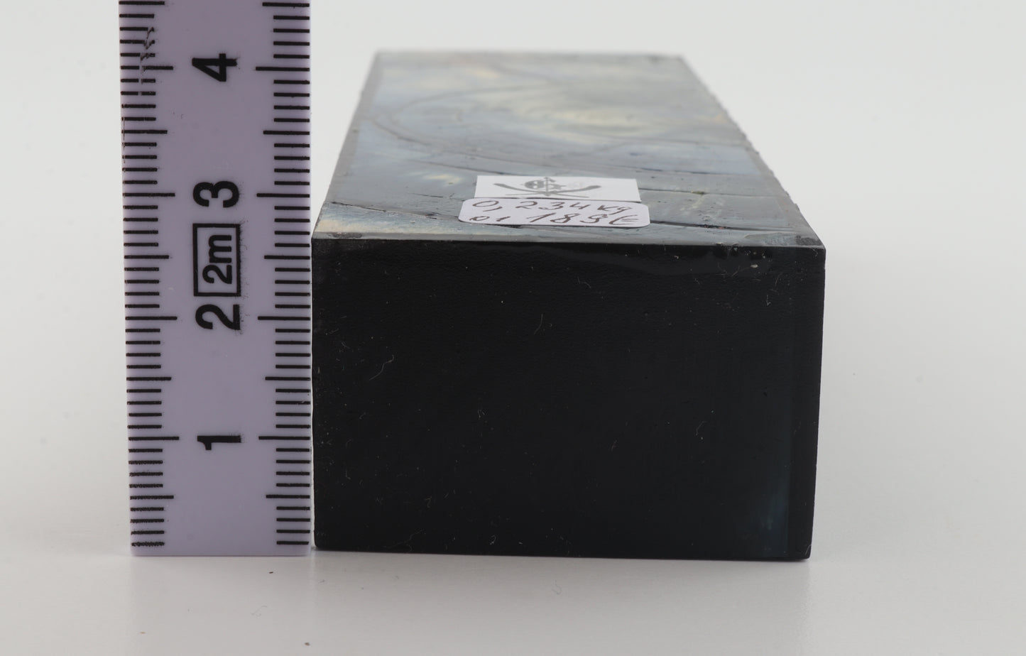 Stabilized mammoth ivory block