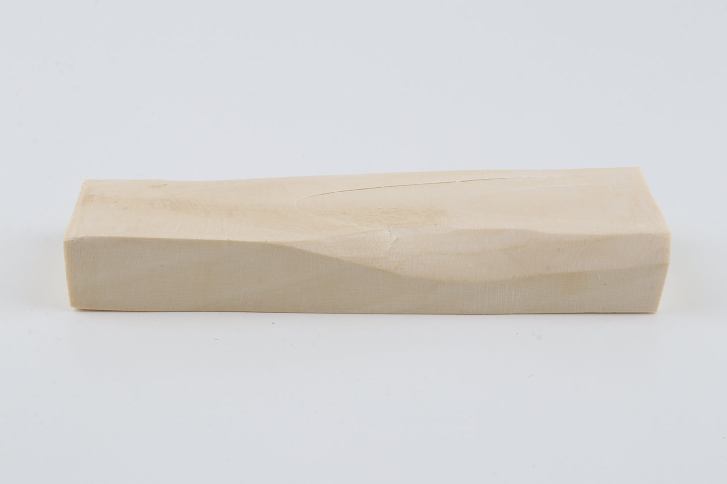 White mammoth ivory segment