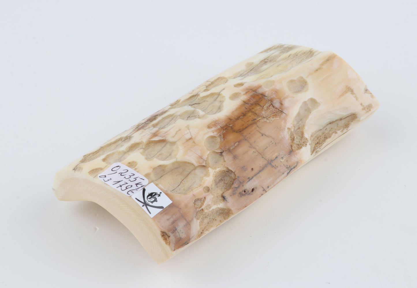 Natural mammoth ivory piece