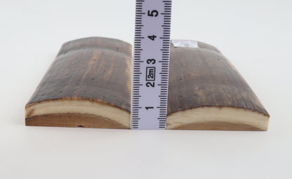 Natural mammoth bark scales