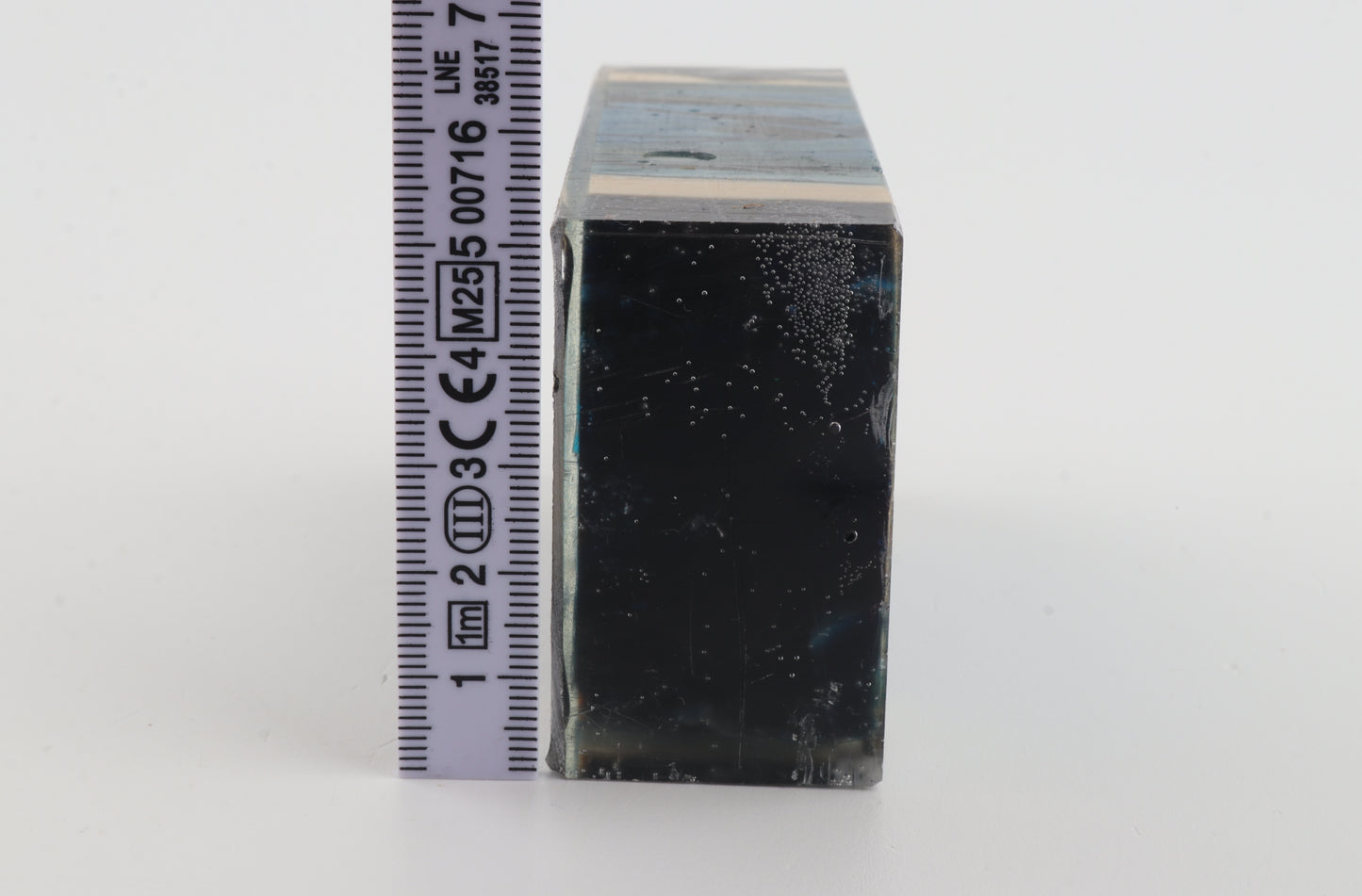 Stabilised mammoth ivory block