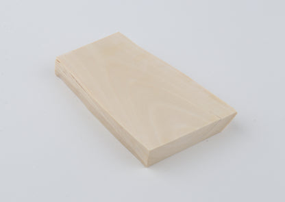 White mammoth ivory segment