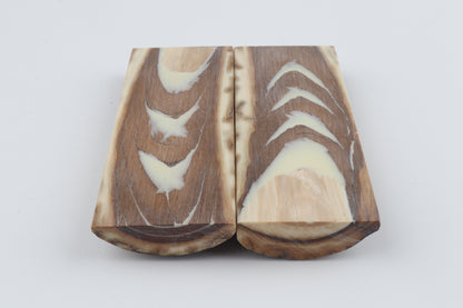 Stabilized mammoth bark scales