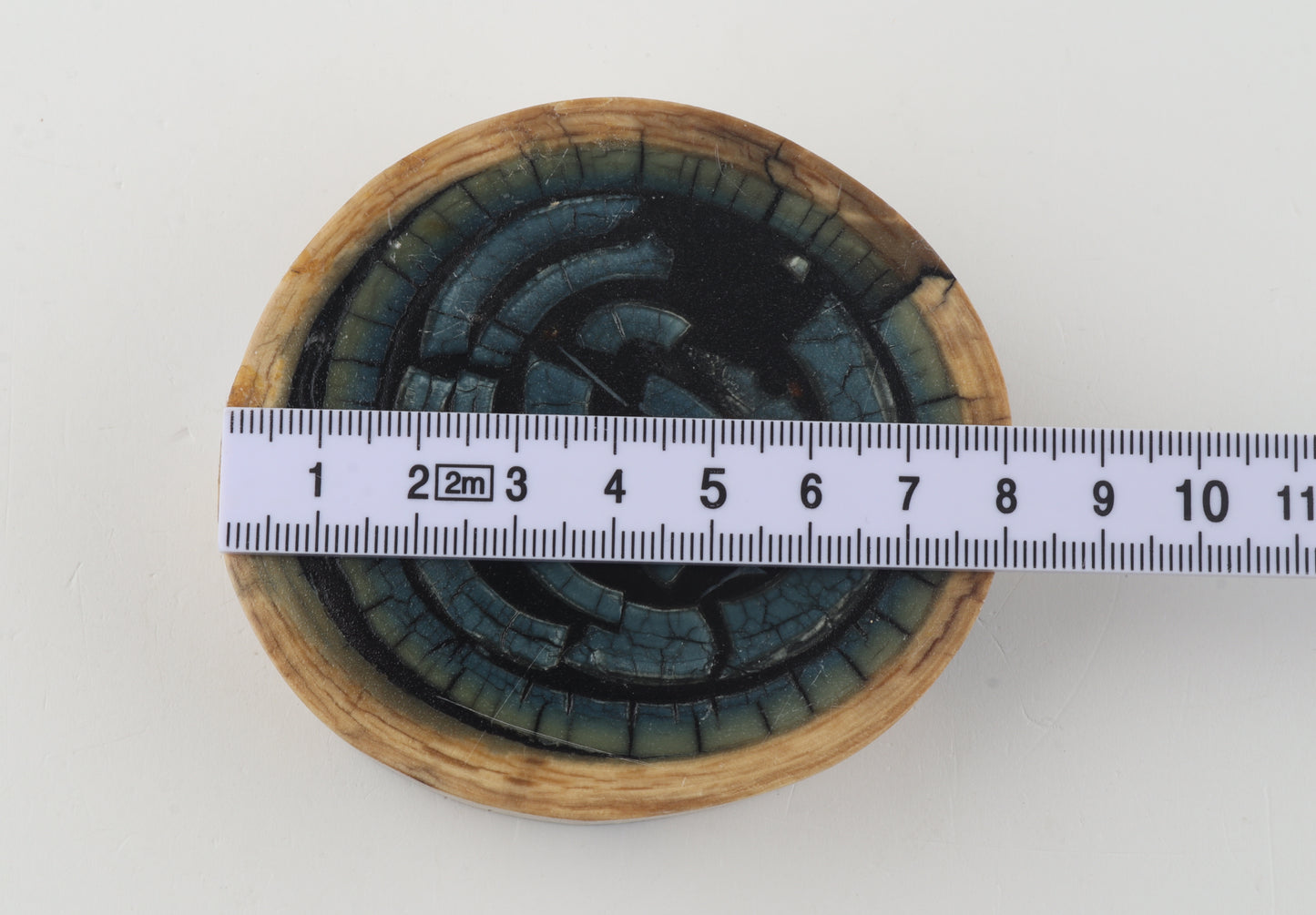 Stabilized mammoth ivory piece