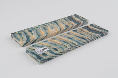 Stabilised mammoth molar scales