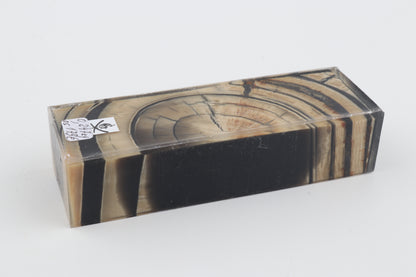 Stabilized mammoth ivory block