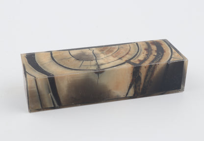 Stabilized mammoth ivory block