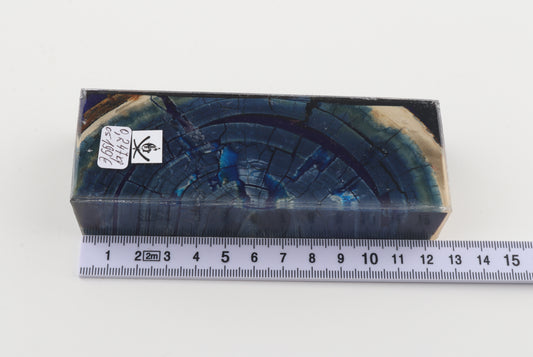 Stabilised mammoth ivory block