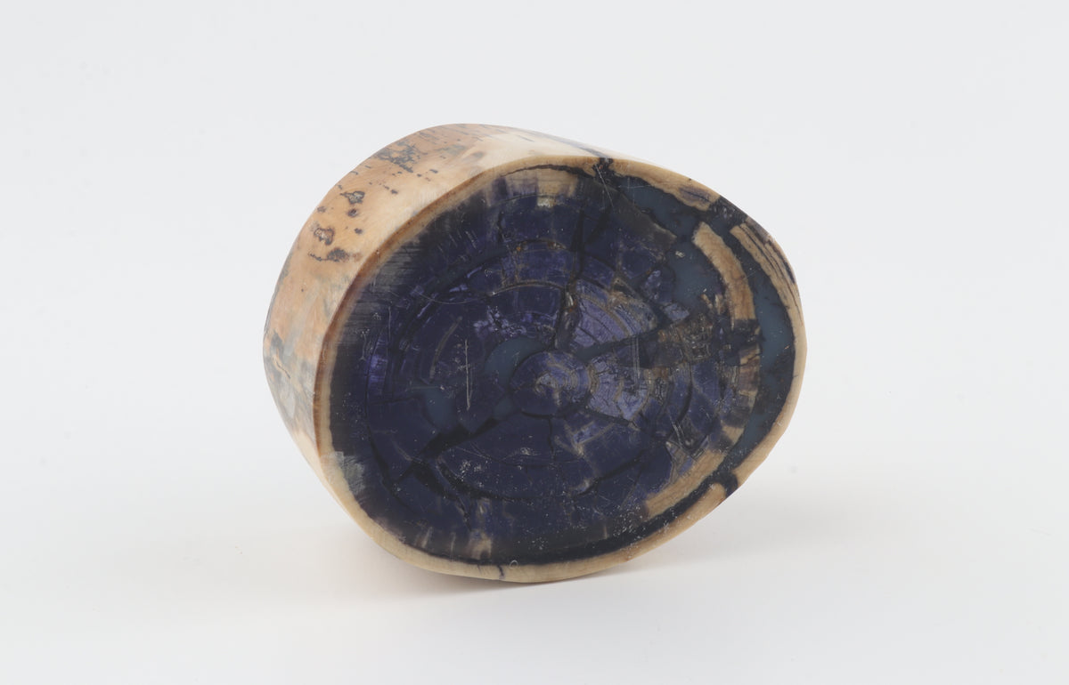 Stabilized mammoth ivory block