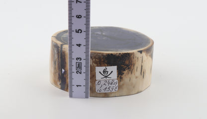 Stabilized mammoth ivory block