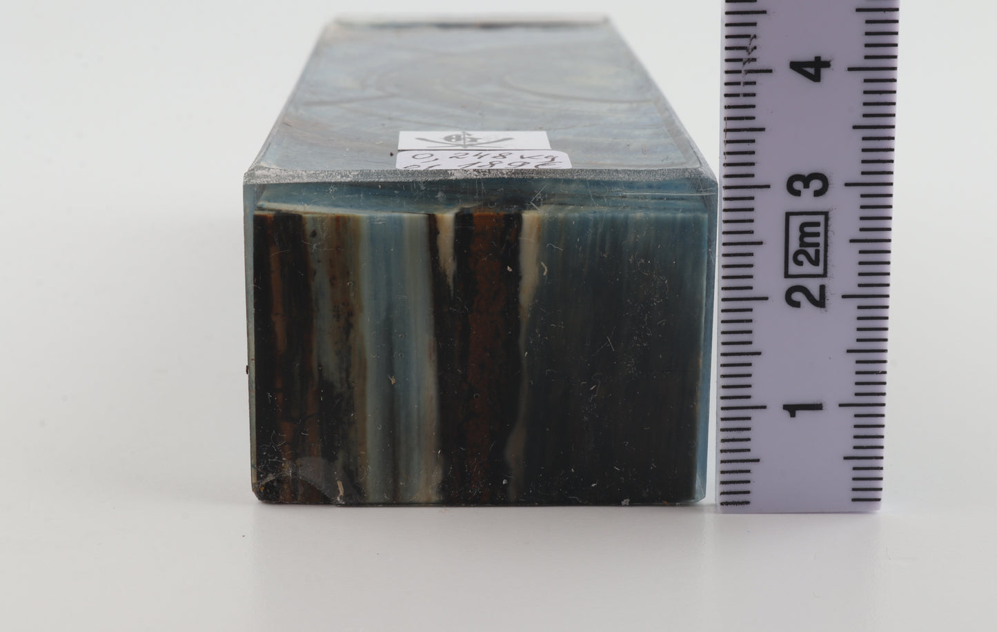 Stabilized mammoth ivory block