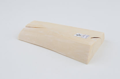 White mammoth ivory segment
