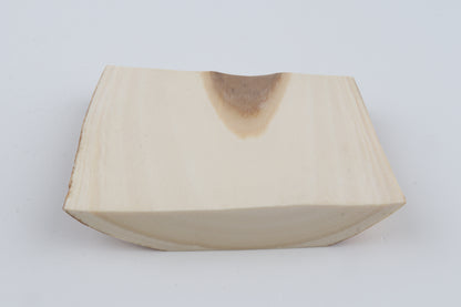 White mammoth ivory segment