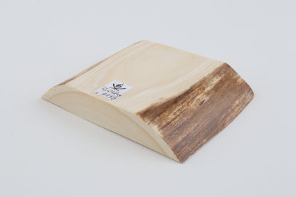 White mammoth ivory segment