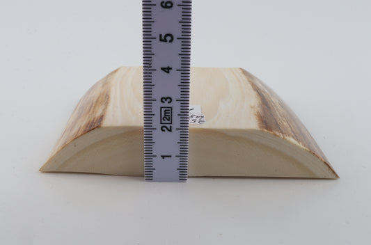 White mammoth ivory segment