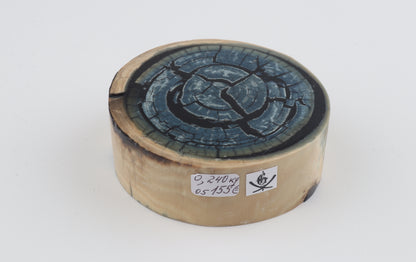 Stabilized mammoth ivory block