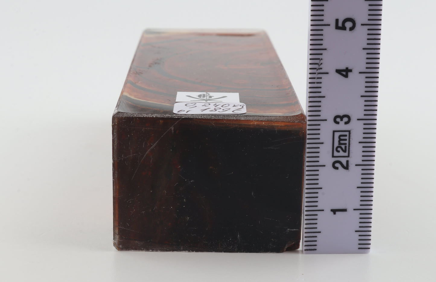 Stabilized mammoth ivory block