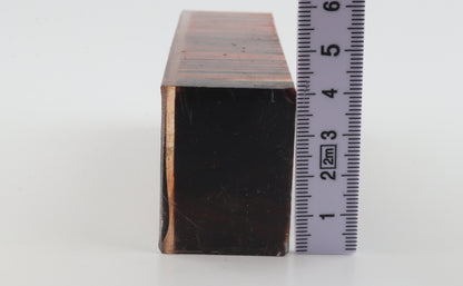 Stabilised mammoth ivory block