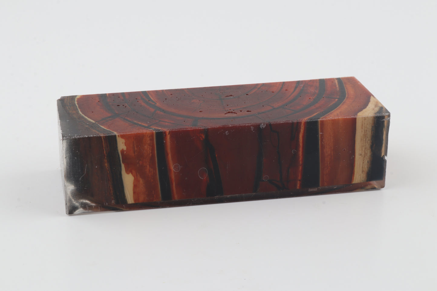 Stabilized mammoth ivory block