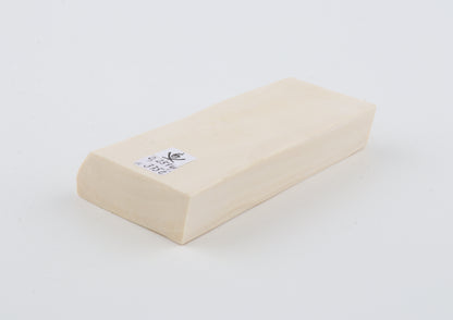 White mammoth ivory segment