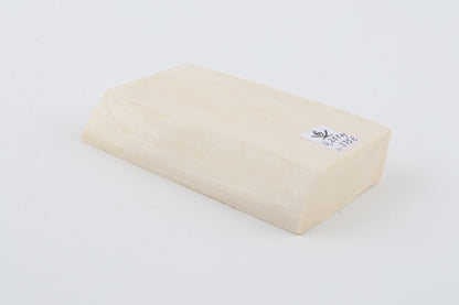 White mammoth ivory segment