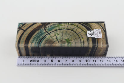 Stabilised mammoth ivory block