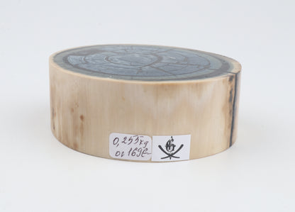 Stabilized mammoth ivory block
