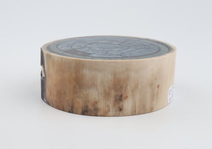 Stabilized mammoth ivory block